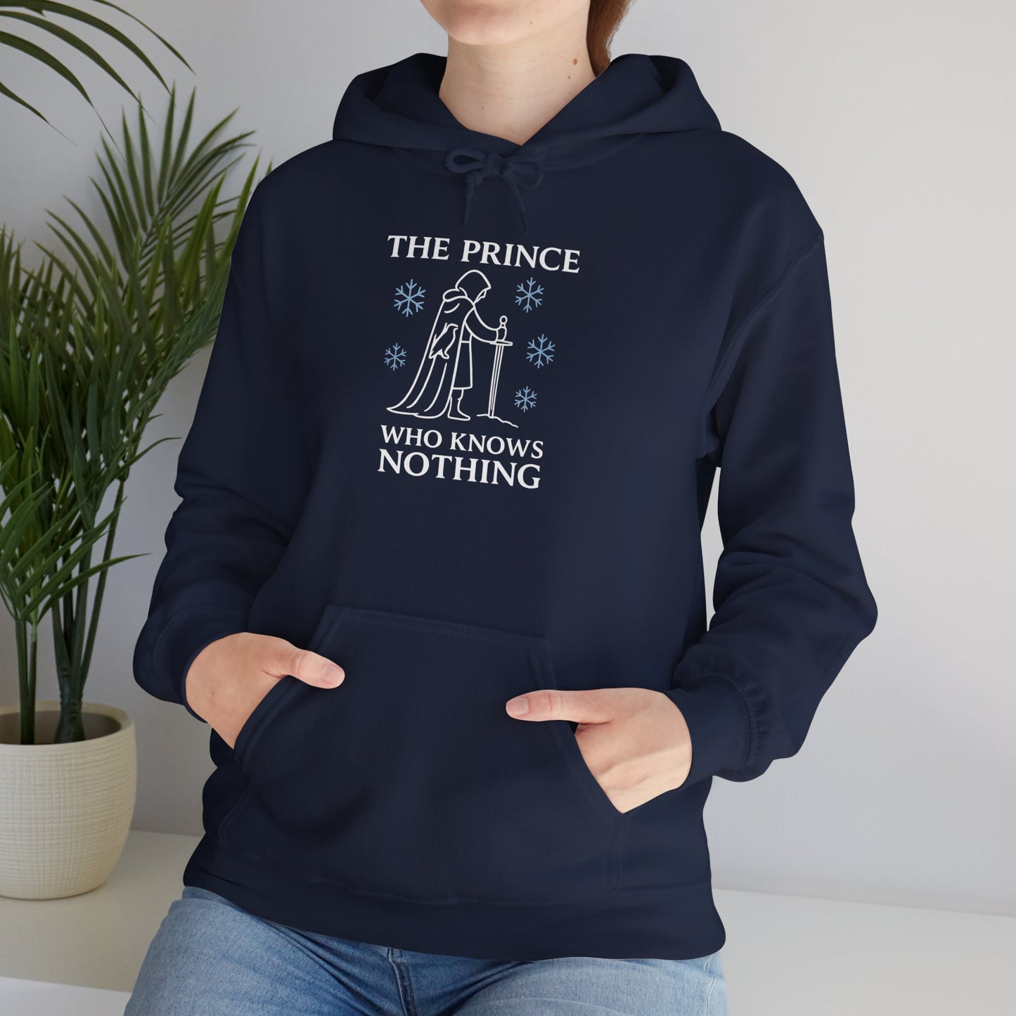 The Prince Who Knows Nothing Hoodie, Cozy Graphic Sweatshirt, Unisex Casual Wear, Perfect for Fans, Gift for Geeky Occasions