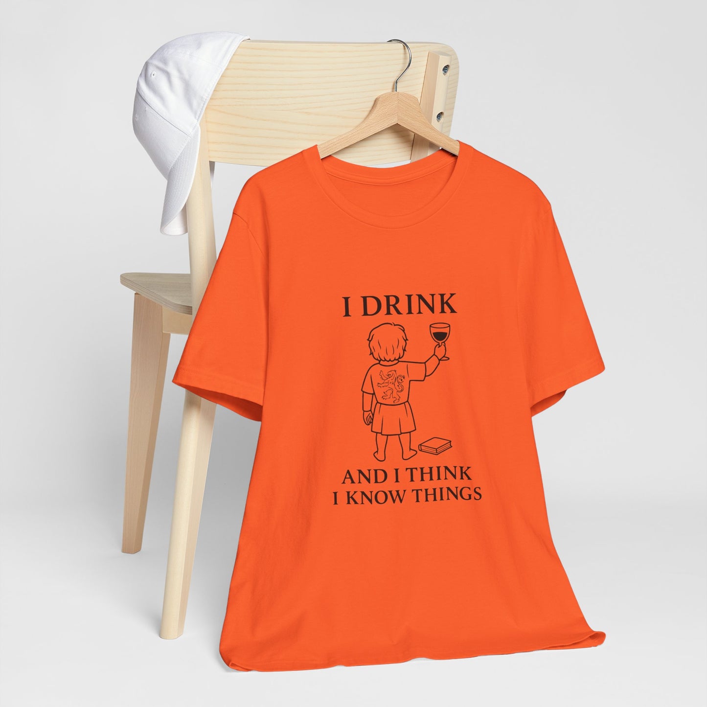 I Drink and I Think I Know Things – Lion Crest Tee