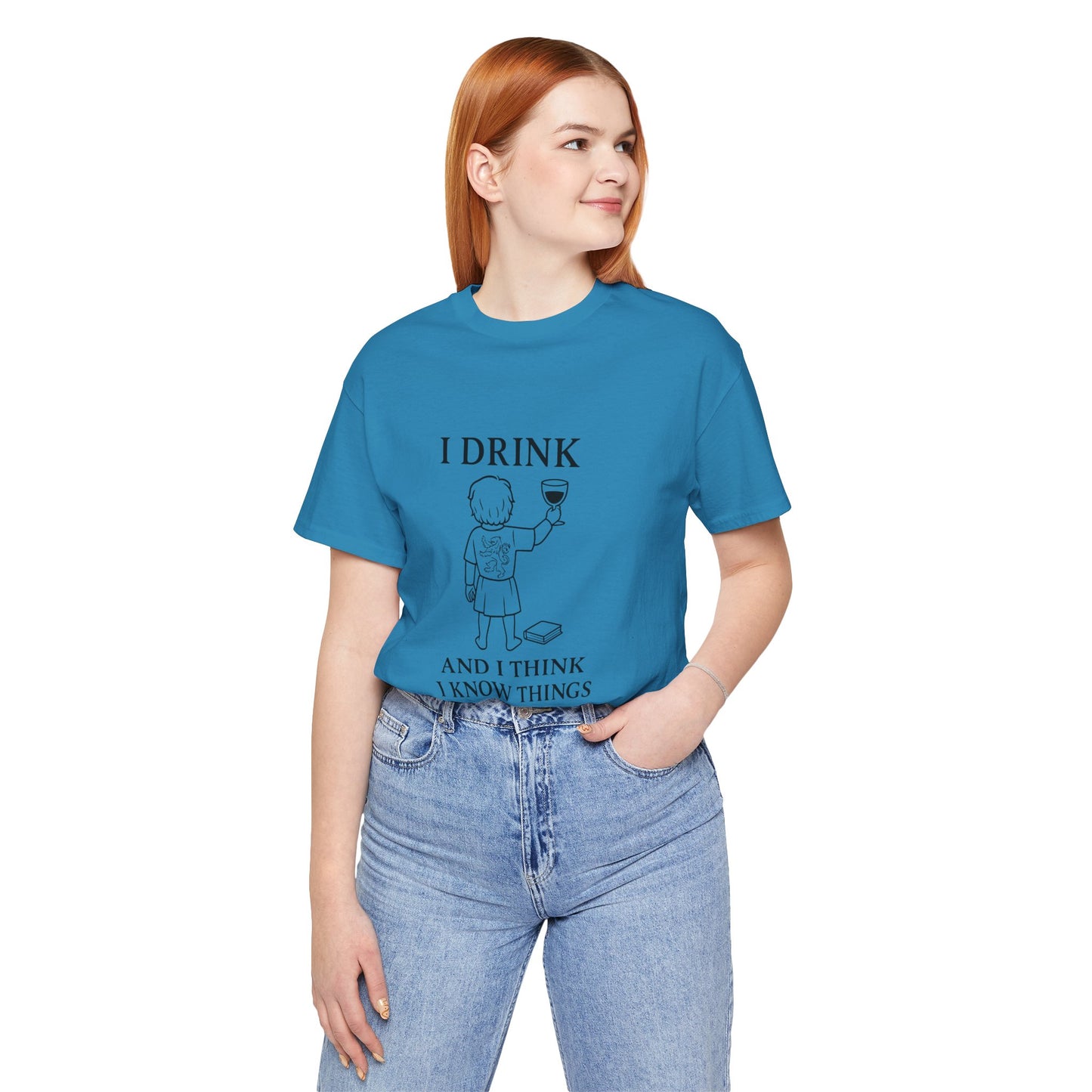 I Drink and I Think I Know Things – Lion Crest Tee