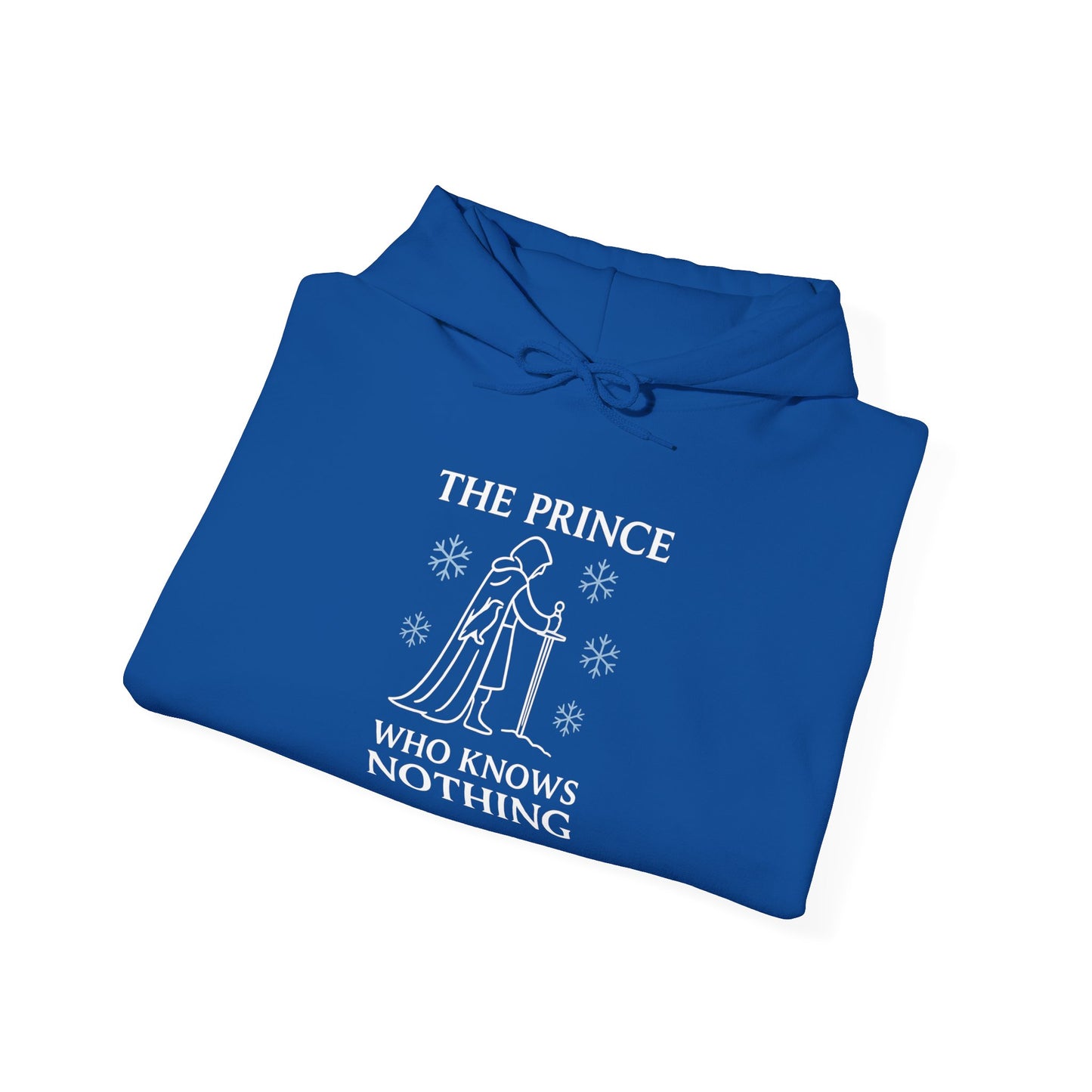 The Prince Who Knows Nothing Hoodie, Cozy Graphic Sweatshirt, Unisex Casual Wear, Perfect for Fans, Gift for Geeky Occasions