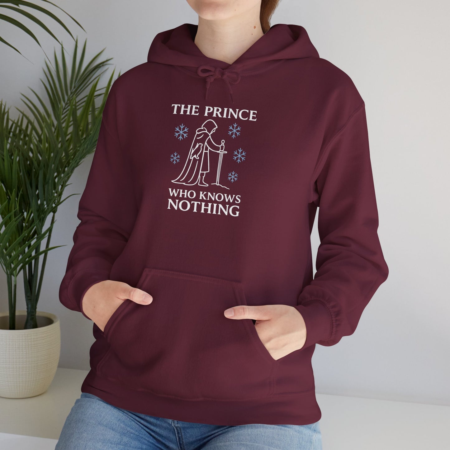 The Prince Who Knows Nothing Hoodie, Cozy Graphic Sweatshirt, Unisex Casual Wear, Perfect for Fans, Gift for Geeky Occasions