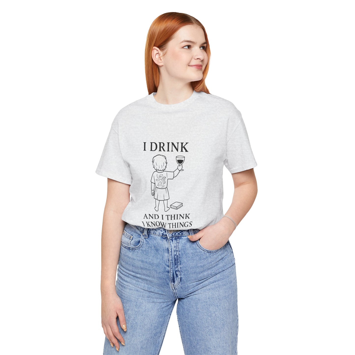 I Drink and I Think I Know Things – Lion Crest Tee