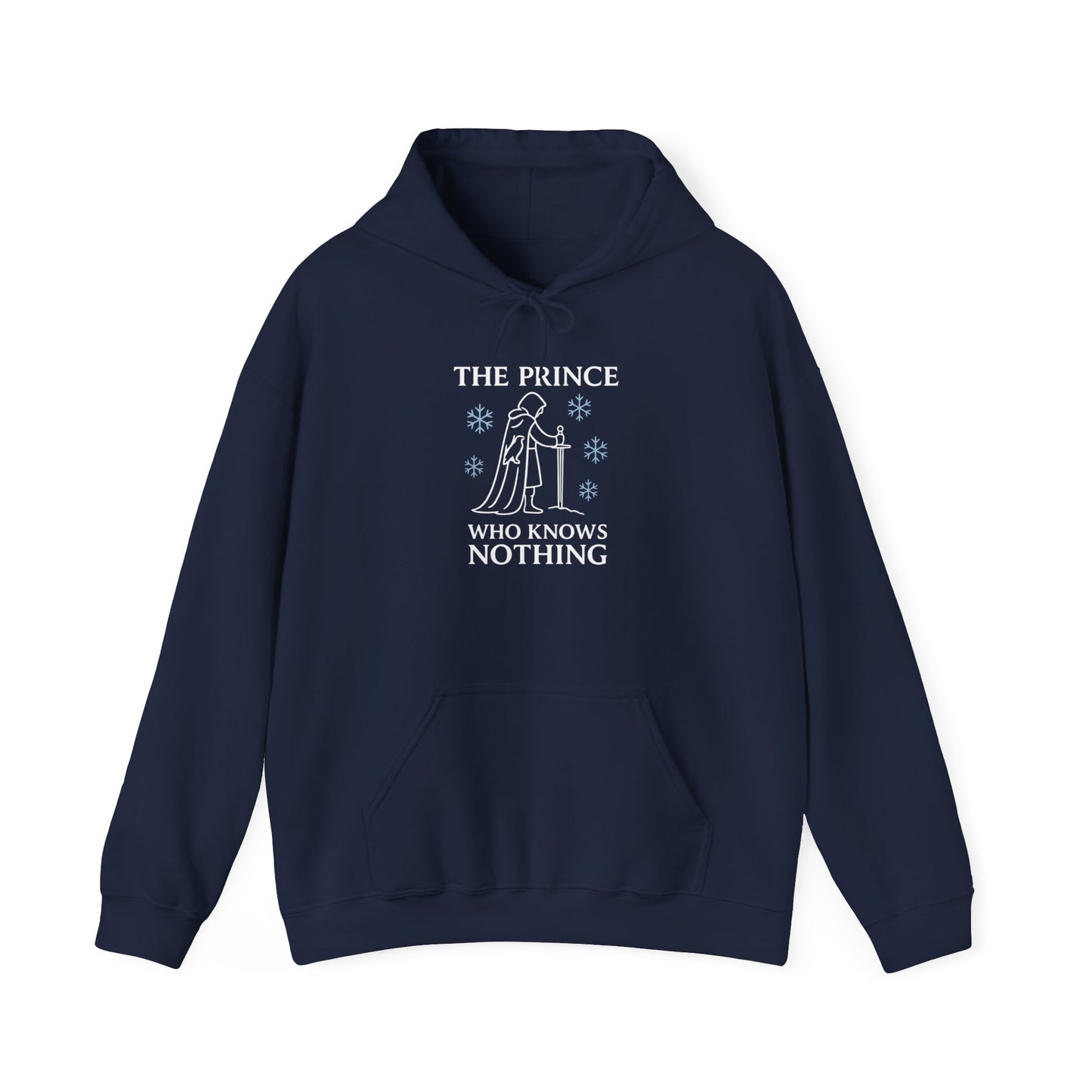 The Prince Who Knows Nothing Hoodie, Cozy Graphic Sweatshirt, Unisex Casual Wear, Perfect for Fans, Gift for Geeky Occasions