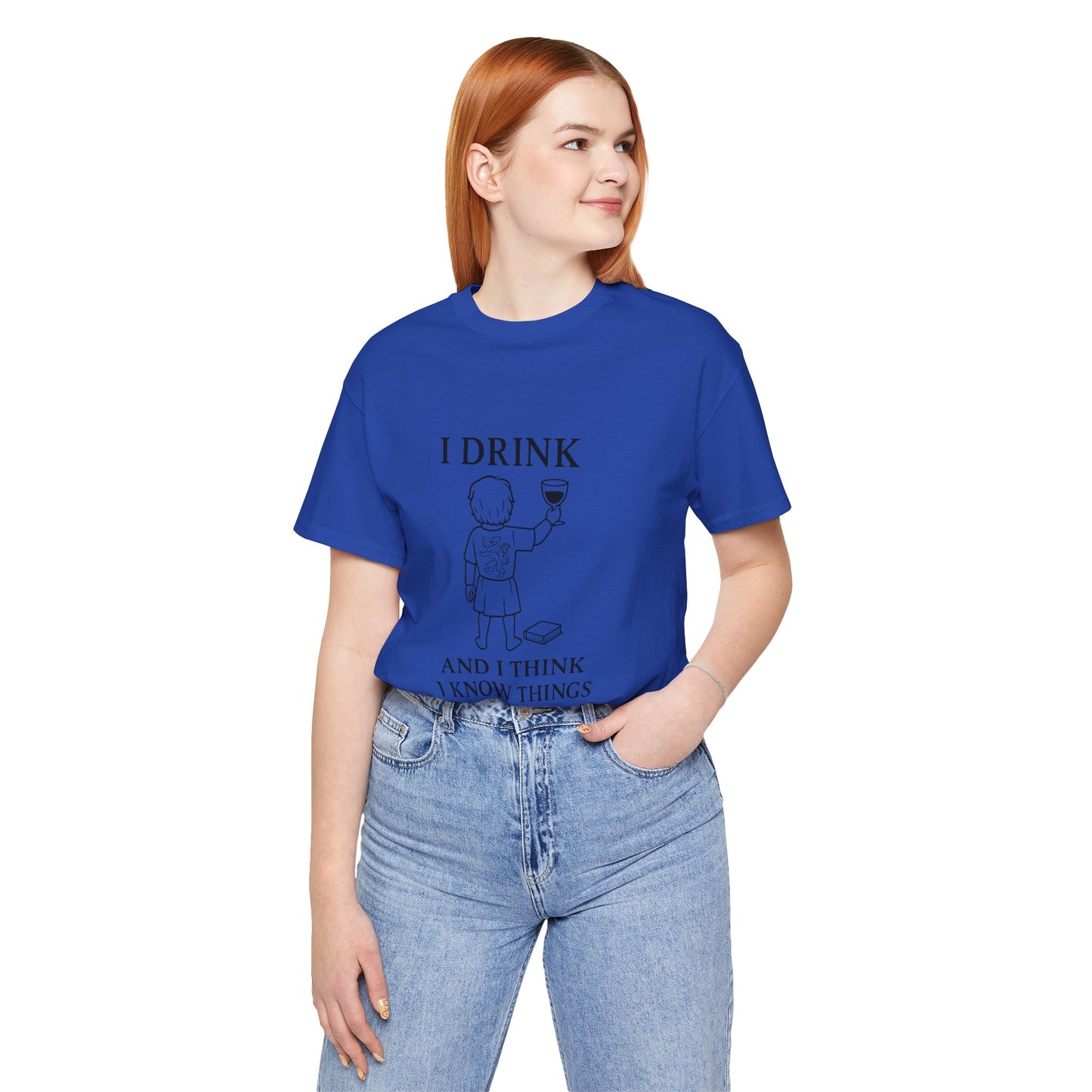 I Drink and I Think I Know Things – Lion Crest Tee