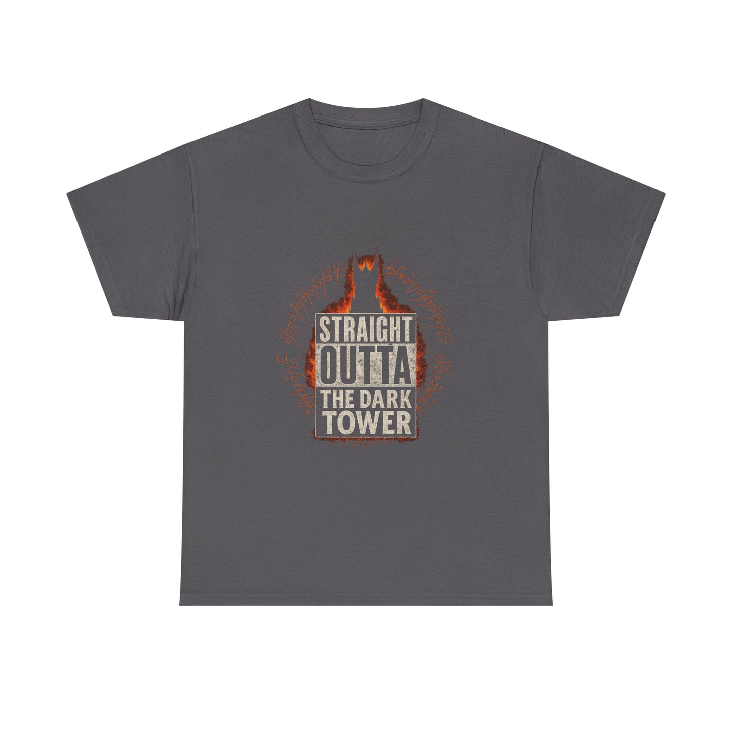 Straight Outta the Dark Tower Heavy Cotton Tee by Couch Club